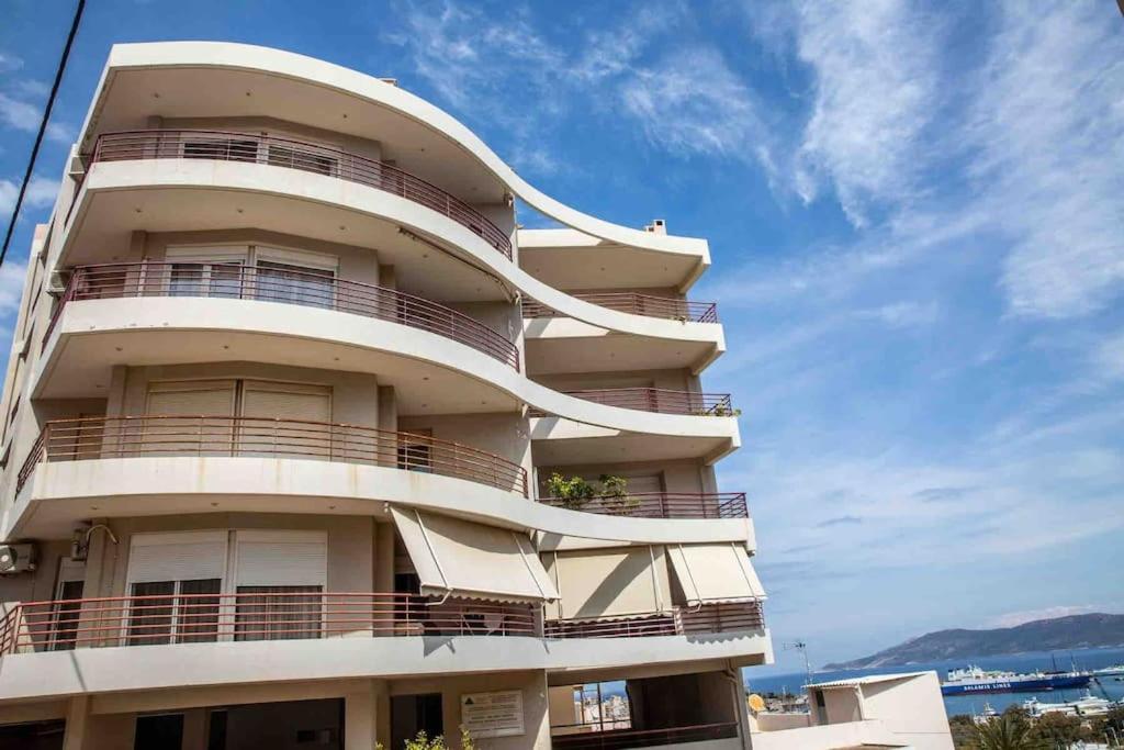 Lavrio Seaview 2Bdr Apt 4 Min Dive From The Sea Exterior foto